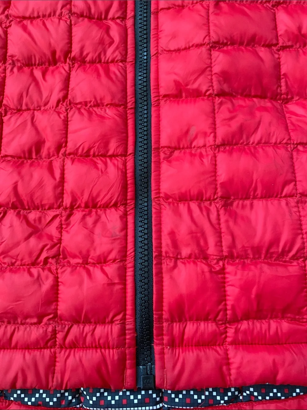 The North Face Kids Thermaball Red Quilted Puffer Jacket Size 14 & 16